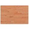 Comptoir de salle de bain 60x40x2,5 cm bois massif de hêtre 