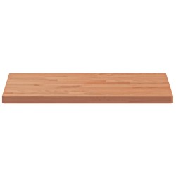 Comptoir de salle de bain 60x40x2,5 cm bois massif de hêtre 