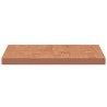 Dessus de table 60x40x2,5 cm rectangulaire bois massif de hêtre 