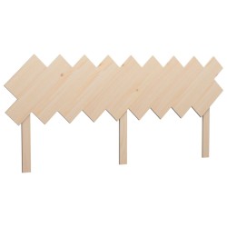 Tête de lit 178x3x80,5 cm Bois massif de pin 