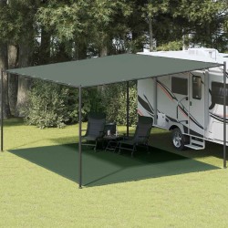 Tapis de tente 400x500 cm Vert foncé PEHD 