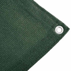 Tapis de tente 400x500 cm Vert foncé PEHD 