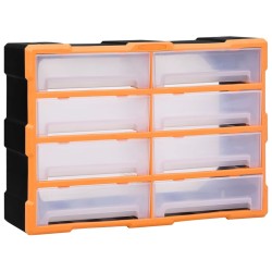 Organisateur multi-tiroirs avec 8 grands tiroirs 52x16x37 cm 