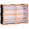 Organisateur multi-tiroirs avec 8 grands tiroirs 52x16x37 cm 