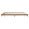 Cadre de lit sans matelas 180x200 cm bois massif de pin 
