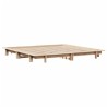 Cadre de lit sans matelas 180x200 cm bois massif de pin 