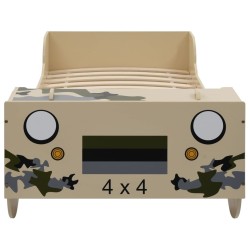 Lit tout-terrain pour enfants 90 x 200 cm Camouflage 