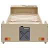 Lit tout-terrain pour enfants 90 x 200 cm Camouflage 