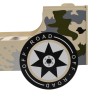 Lit tout-terrain pour enfants 90 x 200 cm Camouflage 