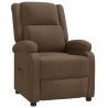 Fauteuil inclinable Marron Tissu 