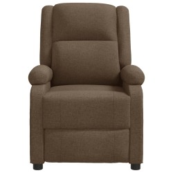 Fauteuil inclinable Marron Tissu 