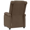 Fauteuil inclinable Marron Tissu 