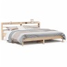 Cadre de lit sans matelas 180x200 cm bois massif de pin 
