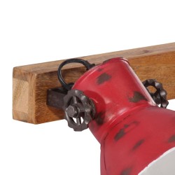 Lampe murale 25 W rouge délavé 45x25 cm E27 