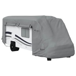 Housses de camping-car gris 660x235x275 cm tissu non tissé 