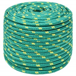 Corde de bateau Vert 14 mm 250 m Polypropylène 