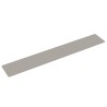 Tapis de couloir aspect sisal taupe 50x300 cm 
