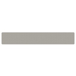 Tapis de couloir aspect sisal taupe 50x300 cm 