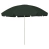 Parasol de plage vert 300 cm 