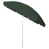 Parasol de plage vert 300 cm 