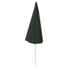 Parasol de plage vert 300 cm 