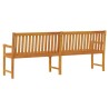 Banc de jardin 219 cm Bois d'acacia solide 