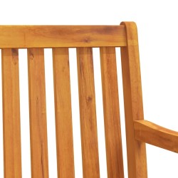 Banc de jardin 219 cm Bois d'acacia solide 