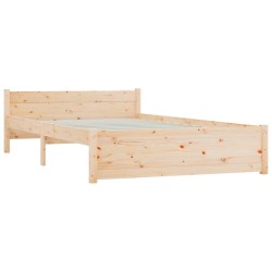 Cadre de lit sans matelas avec tiroirs 160x200 cm 