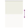 Store enrouleur occultant blanc cassé 145x230 cm largeur tissu 