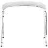 Toit bimini à 4 arceaux parois latérales 243x(170-182)x137 cm 