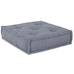 Sofa modulable 2 places convertible en tissu gris vidaXL 