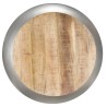 Table basse Gris 68x68x30 cm Bois de manguier solide 