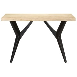 Table à manger 120x60x76 cm Bois de manguier massif 
