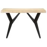 Table à manger 120x60x76 cm Bois de manguier massif 