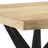 Table à manger 120x60x76 cm Bois de manguier massif 