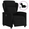 Fauteuil inclinable électrique Noir Tissu 