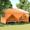 Tente de réception pliable escamotable avec 4 parois latérales 