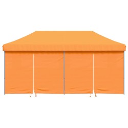 Tente de réception pliable escamotable avec 4 parois latérales 