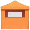 Tente de réception pliable escamotable avec 4 parois latérales 