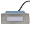Lampes LED encastrée d'escalier 12 pcs 44x111x56 mm 