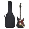Guitare électrique pour débutants et sac noir et doré 4/4 39" 