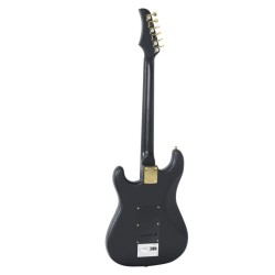 Guitare électrique pour débutants et sac noir et doré 4/4 39" 