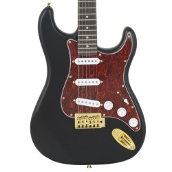 Guitare électrique pour débutants et sac noir et doré 4/4 39" 