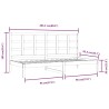Lit de jour sans matelas blanc 80x200 cm bois de pin massif 