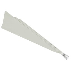 Auvent latéral pliable de balcon Crème 160 x 240 cm  