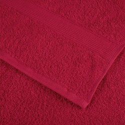 Serviettes de sauna de qualité supérieure SOLUND 2 pcs rouge 