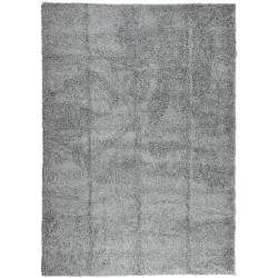 Tapis shaggy PAMPLONA poils longs moderne vert 240x340 cm 