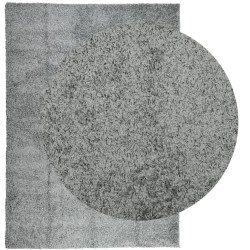 Tapis shaggy PAMPLONA poils longs moderne vert 240x340 cm 