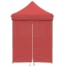 Tente de réception pliable escamotable avec 4 parois latérales 