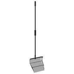 Fourche avec 14 dents noir acier 
